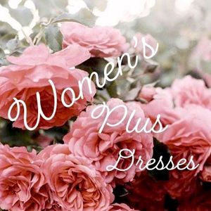 WOMENS PLUS: DRESSES